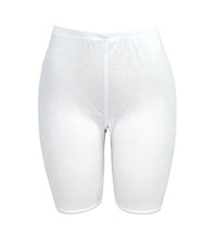 تحميل الصورة في عارض المعرض, 6 - قطع شورت شرعي نسائي داخلي قطن 100% أبيض