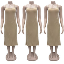 تحميل الصورة في عارض المعرض, 3- قطع شلحة كاملة بروتيل ( حمالة رفيعة ) قطن ضد اللصق بمقاسات مختلفة