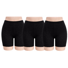 تحميل الصورة في عارض المعرض, 3- قطع شورت قصير نسائي داخلي مثقب قطن 100% ( ألوان على حسب اختيارك )