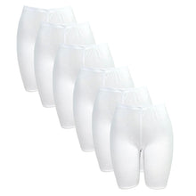 تحميل الصورة في عارض المعرض, 6 - قطع شورت شرعي نسائي داخلي قطن 100% أبيض