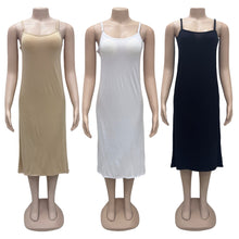 تحميل الصورة في عارض المعرض, 3- قطع شلحة كاملة بروتيل ( حمالة رفيعة ) قطن ضد اللصق بمقاسات مختلفة