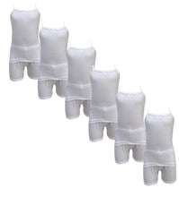 تحميل الصورة في عارض المعرض, 6- أطقم بناتي بروتيل مع شورت قطن 100% أبيض