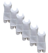 تحميل الصورة في عارض المعرض, 6- أطقم بناتي فانيله كت مع شورت قطن 100% أبيض