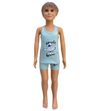 تحميل الصورة في عارض المعرض, طقم ملابس داخلية ملونة مع رسومات للأولاد مكون من 6 قطع (قميص داخلي رسمات + شورت رسمات ) - 100% قطن -