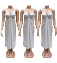 تحميل الصورة في عارض المعرض, 3- حبات شلحة حرير كاملة مع ستيان ضد اللصق