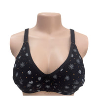 تحميل الصورة في عارض المعرض, 3-قطع ستيان نسائي قطن 100% مشجر