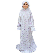 تحميل الصورة في عارض المعرض, طقم صلاة بناتي عباية كاملة بنقشة بسيطة