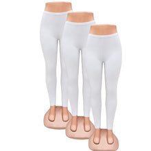 تحميل الصورة في عارض المعرض, 3 حبات ليغنز نسائي قطن استرتش – ناعم ومريح وقابل للتهوية، ليغنز طويل كامل، خصر مطاطي، بدون دانتيل