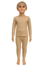 تحميل الصورة في عارض المعرض, 3- أطقم أطفال أولاد و بنات شتوية قطنية 100% بألوان متعددة (أبيض، أسود، بيج، رمادي)
