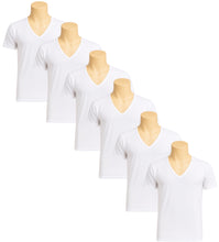 تحميل الصورة في عارض المعرض, 6 -  قطع  قميص نص كم رجالي قبة سبعة قطن 100%
