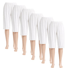 تحميل الصورة في عارض المعرض, 6 - قطع شورت جيب كيلوت حرير ضد اللصق أصلي داخلي  (لايشف) مع حزام مطاطي ودانتيل صغير نسائي
