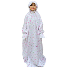 تحميل الصورة في عارض المعرض, طقم صلاة بناتي عباية كاملة بنقشة بسيطة
