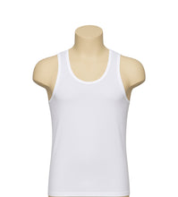 تحميل الصورة في عارض المعرض, 6 - قطع قميص فانيله رجالي شيال داخلي قطن 100% أبيض
