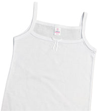 تحميل الصورة في عارض المعرض, عرض خاص : طقم ملابس داخلية بناتي مكون من 12 فانيلة و12 شورت قطن 100% أبيض
