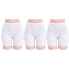 تحميل الصورة في عارض المعرض, 3- قطع شورت قصير نسائي داخلي مثقب قطن 100% ( ألوان على حسب اختيارك )

