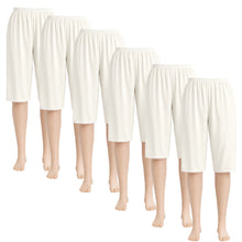 تحميل الصورة في عارض المعرض, 6 - قطع شورت جيب كيلوت حرير ضد اللصق أصلي داخلي  (لايشف) مع حزام مطاطي ودانتيل صغير نسائي
